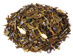thé vert fraise jasmin piment