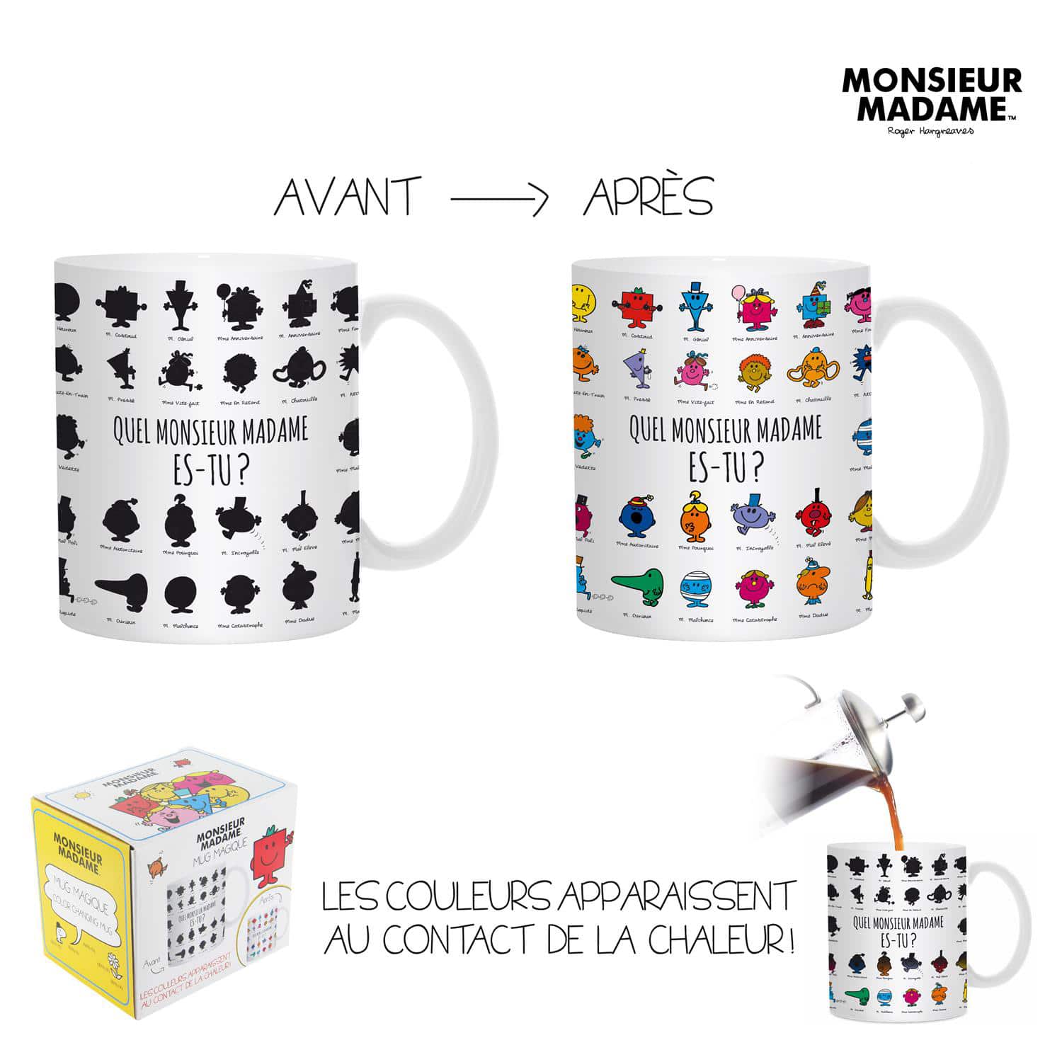 mug monsieur madame Mug monsieur madame