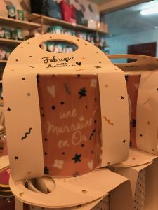 Mug marraine en or Mug marraine en or
