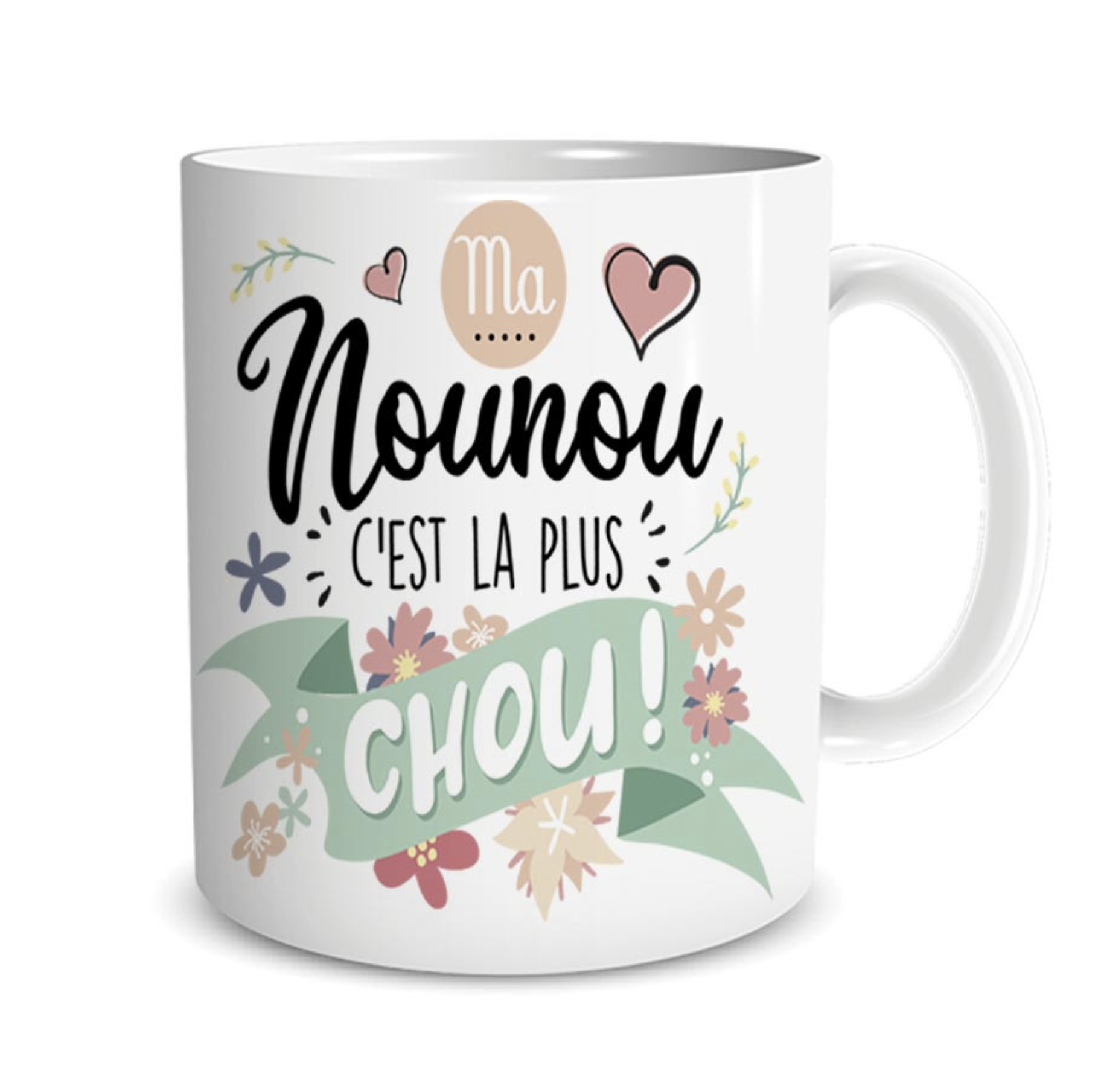 Tasse nounou - idée cadeau originale - Livraison rapide!