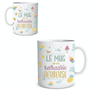 Mug Merci Cuisinière Adorée, Tasse Travail Départ retraite