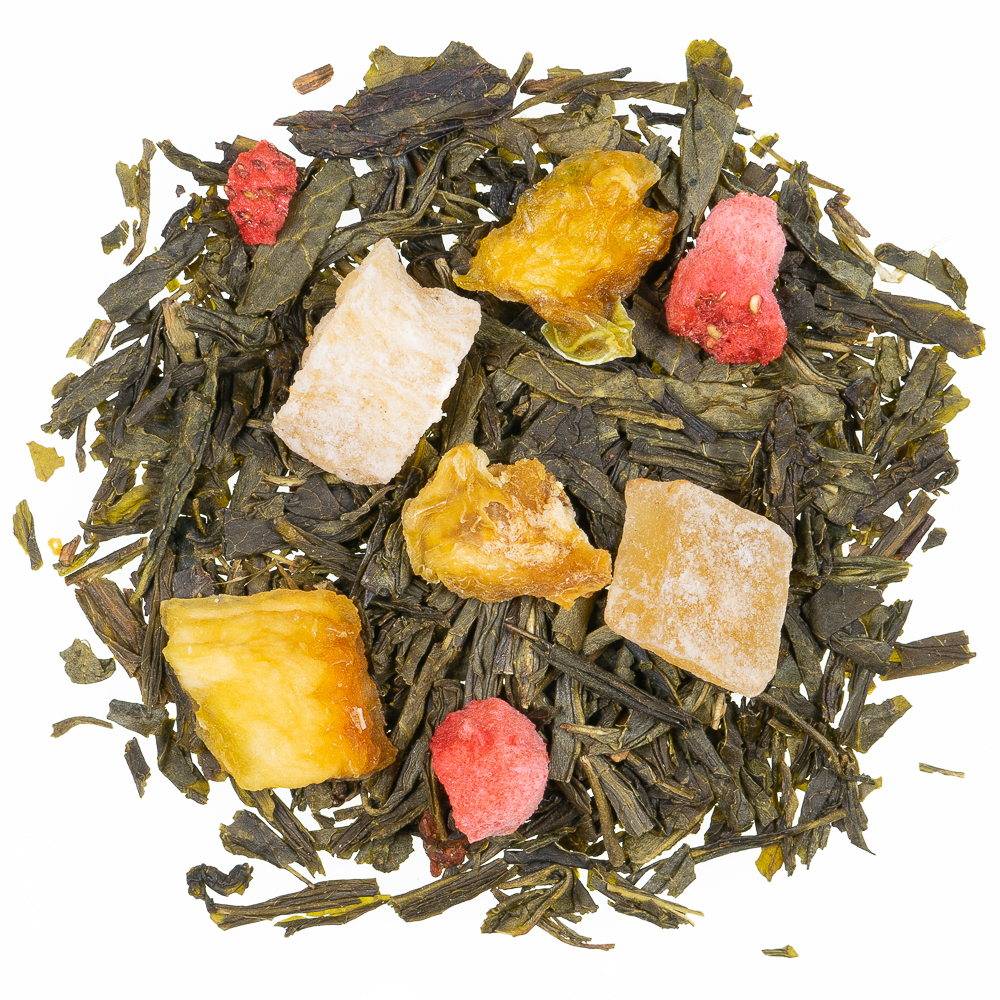 Chapeau Melon: thé vert au melon galia - 20 gr = 7 à 10 tasses