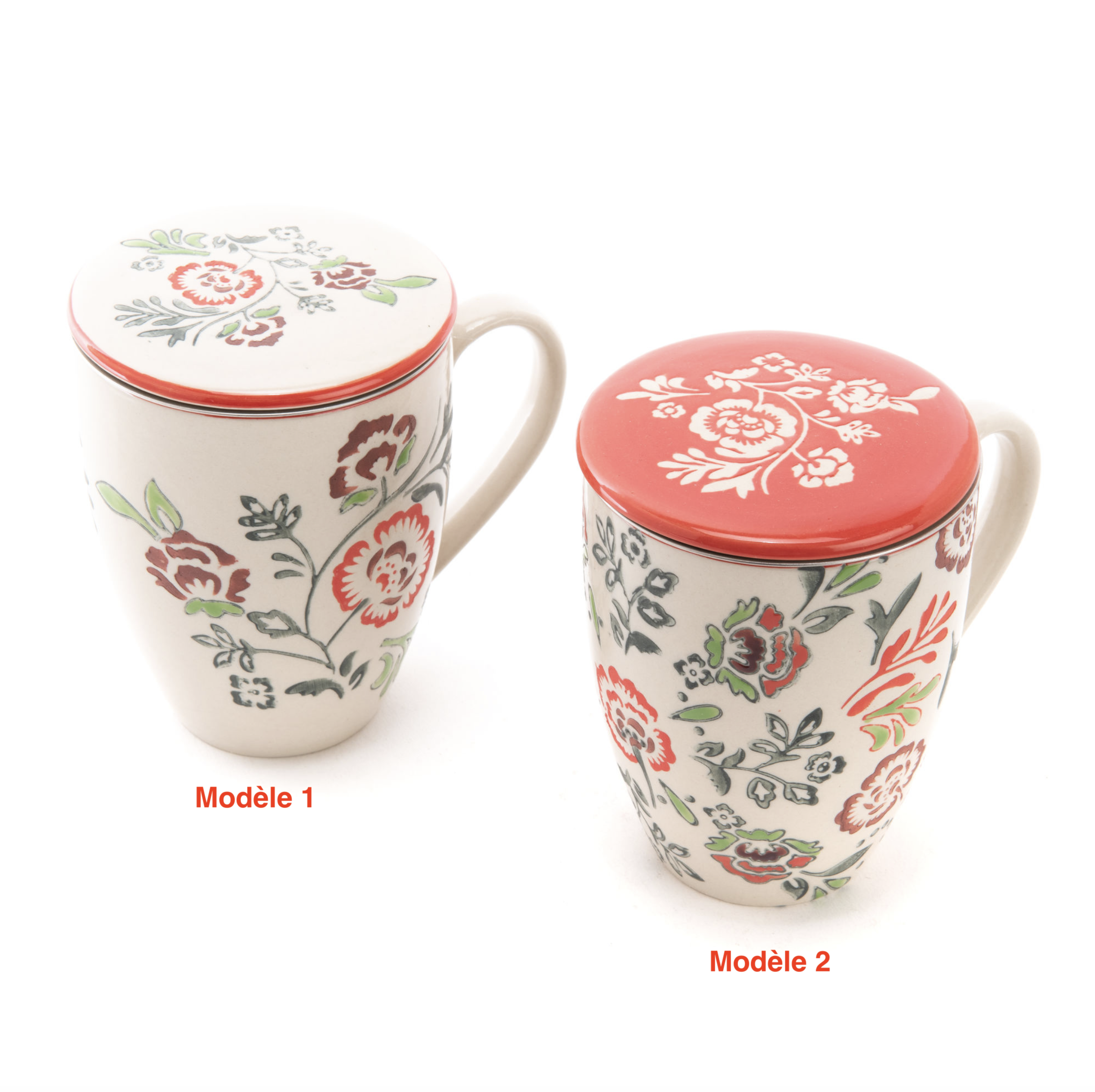 Mug tasse théière tisanière originale mug porcelaine filtre